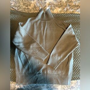 H&M Turtleneck Sweater Grey XL
